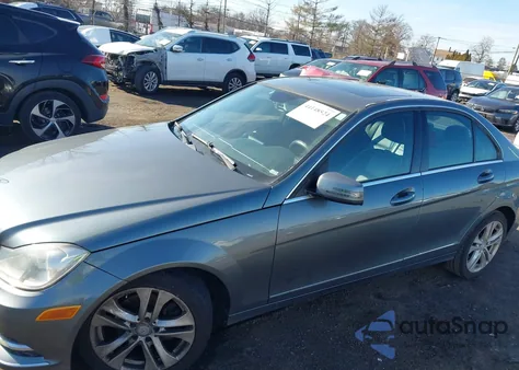 2012 Mercedes-Benz C 300 Luxury 4Matic from USA, damaged, VIN WDDGF8BB3CA608609